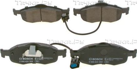 Тормозные колодки Bosch. Артикул 0 986 424 359