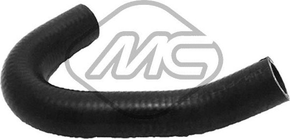 Патрубок радиатора (системы охлаждения) Metalcaucho. Артикул 07339