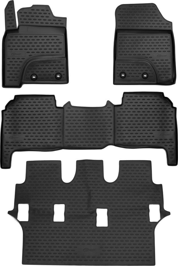 Коврики Format c повышенной износостойкостью для салона Toyota Land Cruiser 200 2012-2021. Артикул FORMAT.48.53.210k