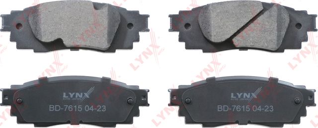 Тормозные колодки LYNXauto задние для Lexus UX I 2018-2026. Артикул BD-7615