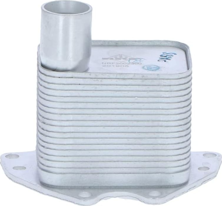 Радиатор масляный (маслоохладитель) для двигателя NRF EASY FIT. Артикул 31772