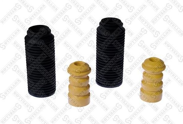 Комплект отбойников и пыльников амортизаторов (стоек) Stellox задний для Mazda 323 IV (BG) 1989-1996. Артикул 11-27090-SX