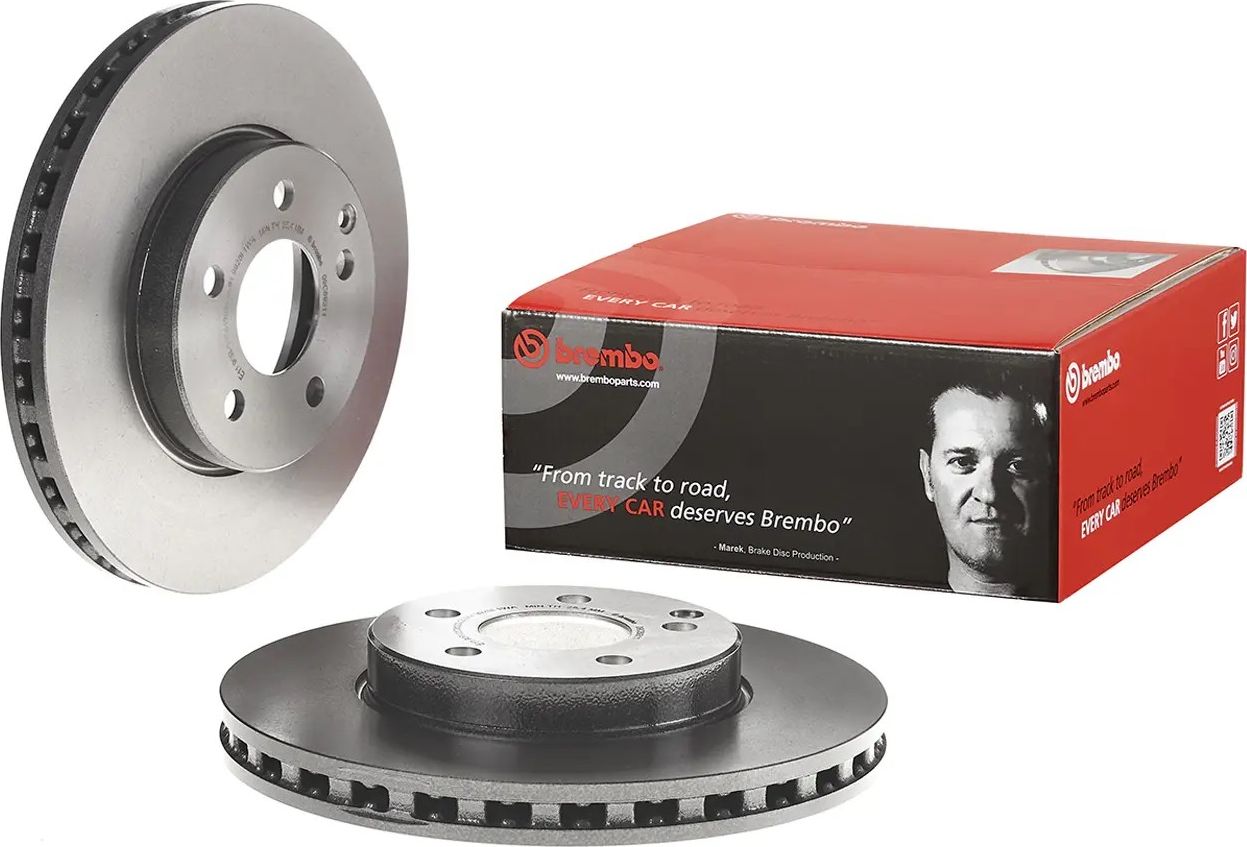 Тормозной диск Brembo PRIME LINE - UV Coated. Артикул 09.C893.11