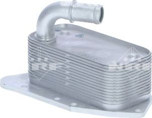 Радиатор масляный (маслоохладитель) для двигателя NRF (алюминий). Артикул 31340