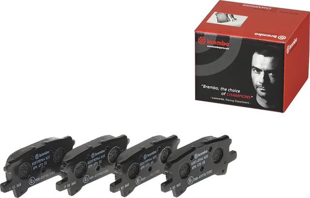 Тормозные колодки Brembo задние для Lexus RX II 2003-2008. Артикул P 83 068