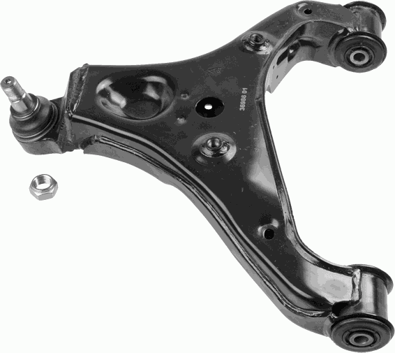 Поперечный рычаг передней подвески Lemforder левый для Mercedes-Benz Sprinter 906 2006-2026. Артикул 36986 01