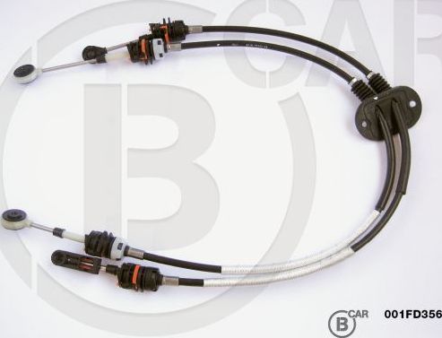 Трос переключения передач КПП B CAR для Ford Transit Connect I 2002-2013. Артикул 001FD356