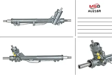 Рулевая рейка c ГУР восстановленная AUDI A6 / A6 Avant 1997-2004 AU216R (MSG). Артикул AU216R
