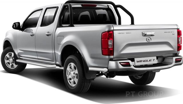 Защита PT Group заднего бампера угловая d63 для Great Wall Wingle 7 2020-2026. Артикул GWW220101