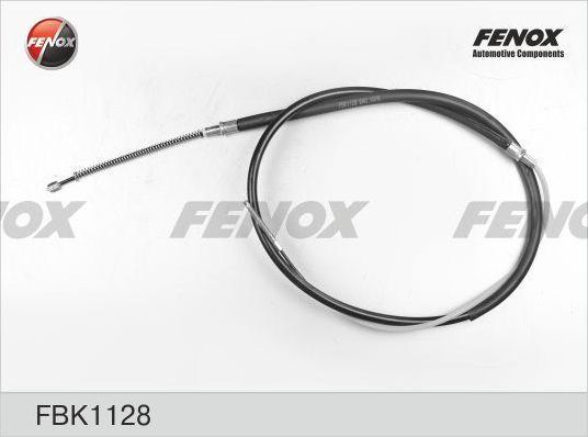 Трос ручника (тросик ручного тормоза) Fenox. Артикул FBK1128