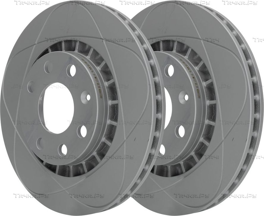 Тормозной диск ATE PowerDisc передний для Opel Vectra B 1995-2003. Артикул 24.0324-0115.1
