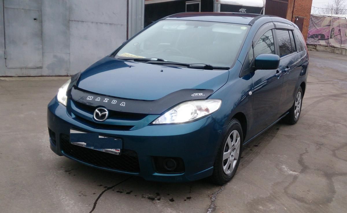 Дефлектор VT52 для капота Mazda Premacy 2005-2010. Артикул MZD24VT