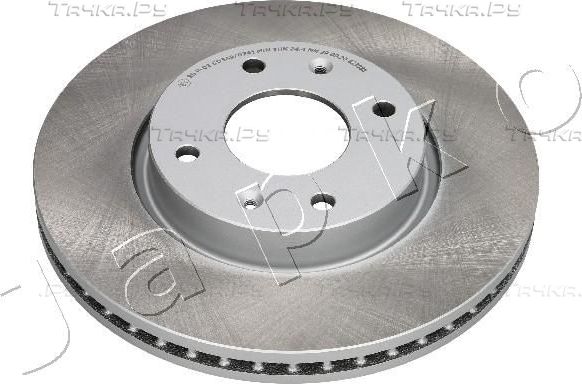 Тормозной диск Japko передний для Hyundai Sonata IV (EF) 2001-2004. Артикул 60K15C