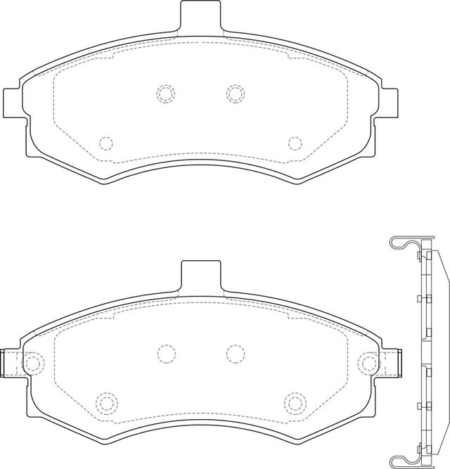 Тормозные колодки NiBK. Артикул PN0788