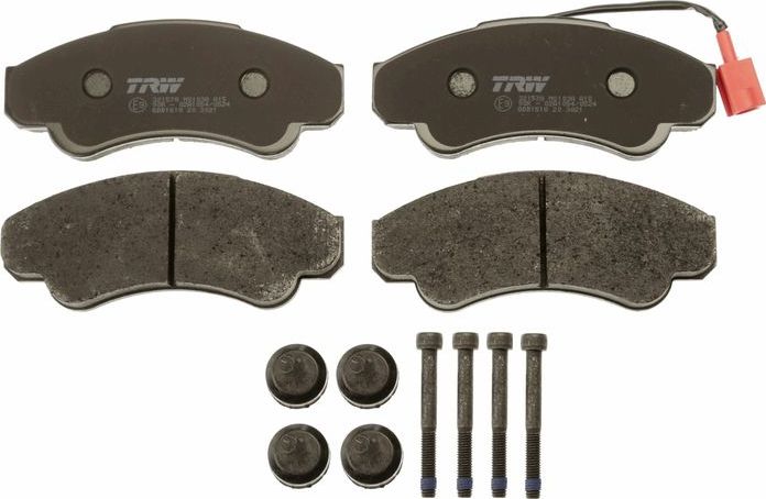 Тормозные колодки TRW COTEC. Артикул GDB1518