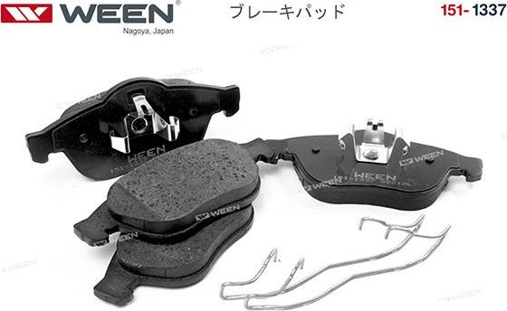 Тормозные колодки WEEN. Артикул 151-1337
