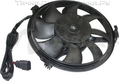 Вентилятор радиатора двигателя OSSCA для Volkswagen Passat B5 2000-2005. Артикул 06395