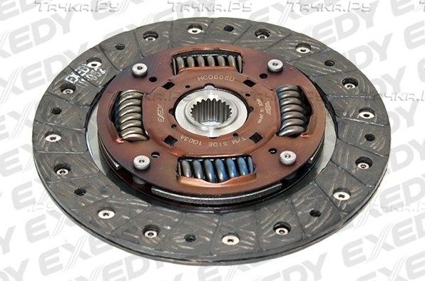 Диск сцепления Exedy. Артикул HCD006U