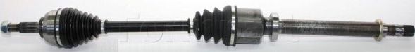 Полуось (привод в сборе, приводной вал) Formpart передняя правая для Renault Modus I 2004-2012. Артикул 22380092/S