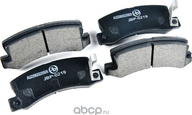 Колодки тормозные, задние D2053M (Just Drive). Артикул JBP0219