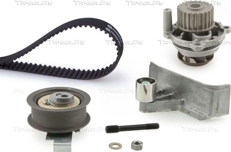 Помпа (водяной насос) с комплектом ремня ГРМ Gates PowerGrip®. Артикул KP85491XS-2