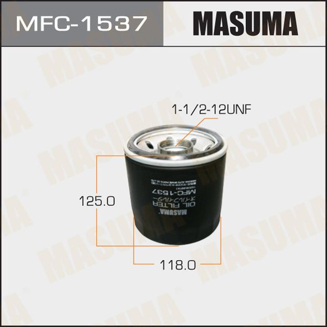Масляный фильтр Masuma. Артикул MFC-1537