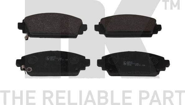 Тормозные колодки NK. Артикул 222629