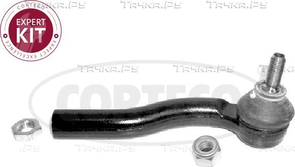 Наконечник рулевой тяги Corteco левый для Fiat 500 II 2007-2026. Артикул 49399457