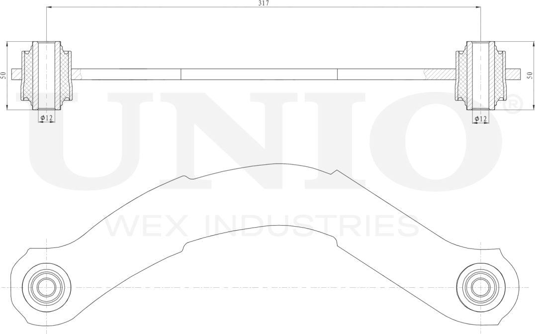 Рычаг подвески (Unio). Артикул SSP-40119