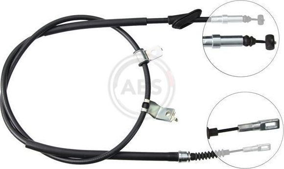 Трос ручника (тросик ручного тормоза) ABS задний правый для Honda Accord VI 1998-2003. Артикул K18968