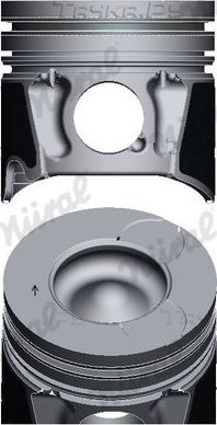 Поршень Nural для Peugeot 508 I 2010-2018. Артикул 87-436700-00