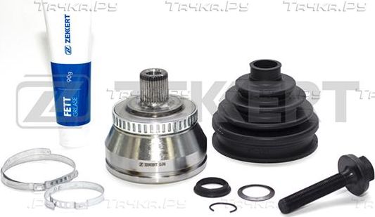 Шрус наружный (граната) Zekkert передний для Volkswagen Passat B5 1998-2005. Артикул GS-3743