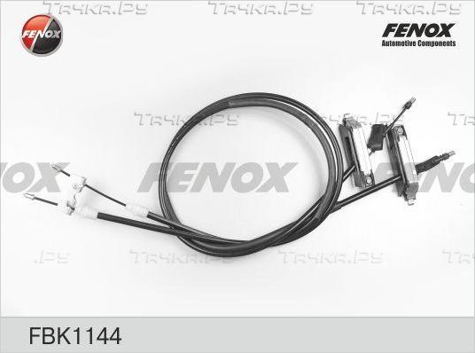 Трос ручника (тросик ручного тормоза) Fenox. Артикул FBK1144