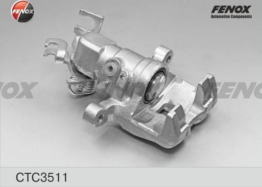 Тормозной суппорт Fenox задний левый для Mazda 6 I (GG) 2002-2008. Артикул CTC3511