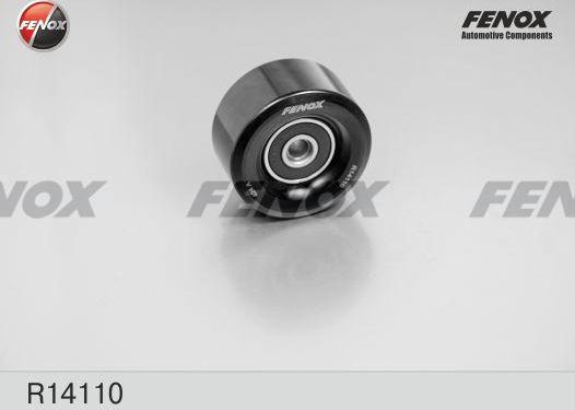 Натяжной ролик (натяжитель) приводного поликлинового ремня Fenox. Артикул R14110