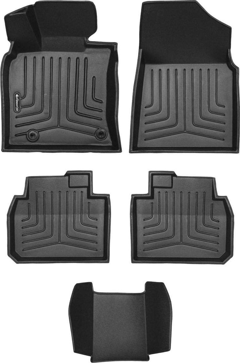 Коврики Euromat 3D Liner для салона Toyota Camry 70 (V70, XV70) 2018-2026. Артикул EM3DLI-005101