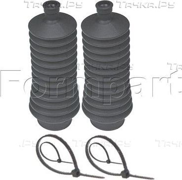 Пыльник рулевой рейки (комплект) Formpart (резина) передний для Renault Sandero II 2007-2021. Артикул 20407252/K