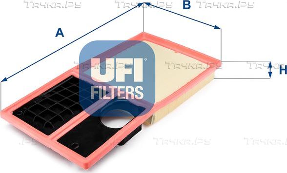 Воздушный фильтр UFI для Volkswagen Golf Plus I 2006-2013. Артикул 30.342.00