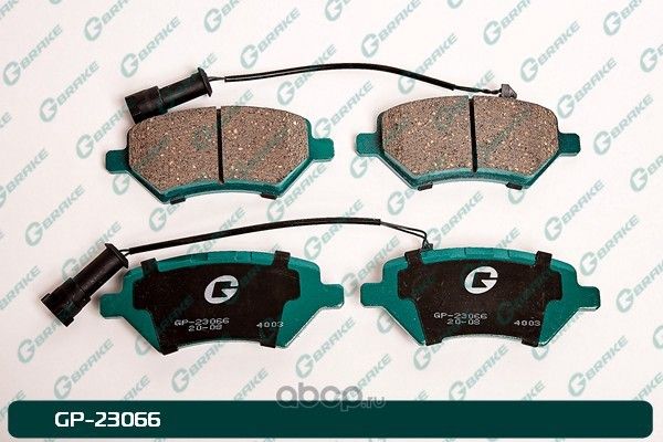 Колодки G-brake GP-23066 G-Brake. Артикул GP23066