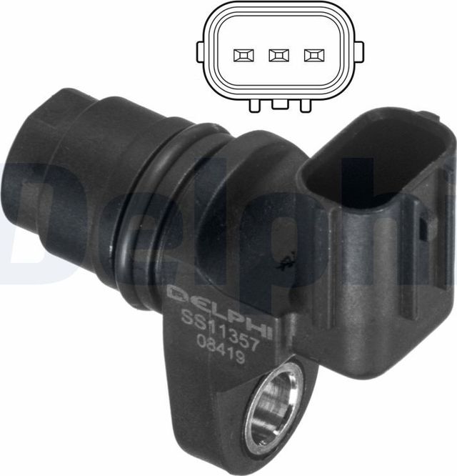 Датчик положения распредвала Delphi. Артикул SS11357