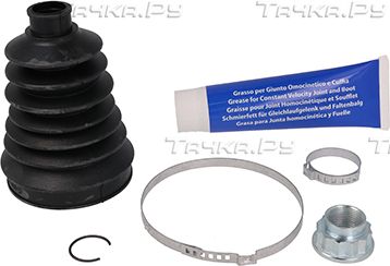 Пыльник ШРУСа наружный Metelli (резина) передний для Toyota Corolla E140, E150 2007-2013. Артикул 13-0370