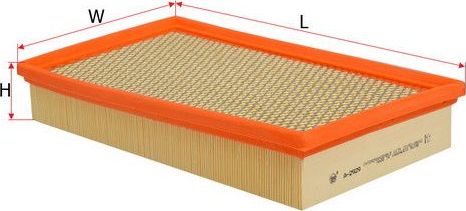 Воздушный фильтр Sakura. Артикул A-2929