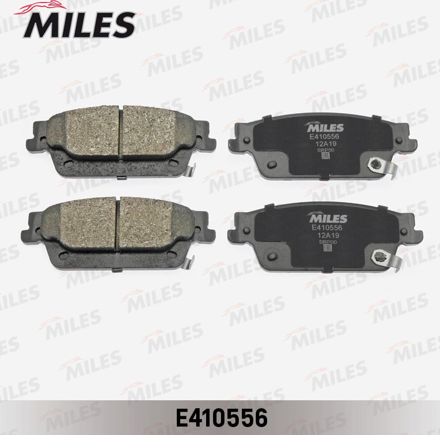 Тормозные колодки Miles (Low-Metallic). Артикул E410556