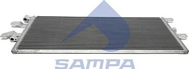 Радиатор кондиционера Sampa. Артикул 046.419