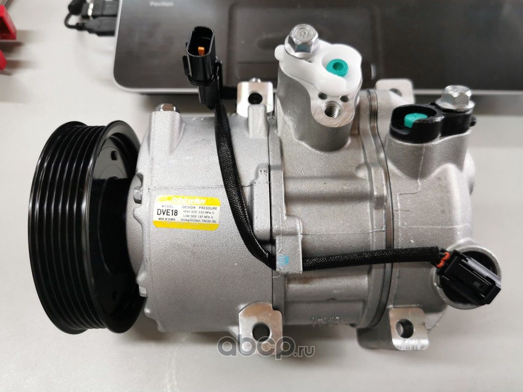 Компрессор кондиционера Hyundai / KIA. Артикул 977012P400