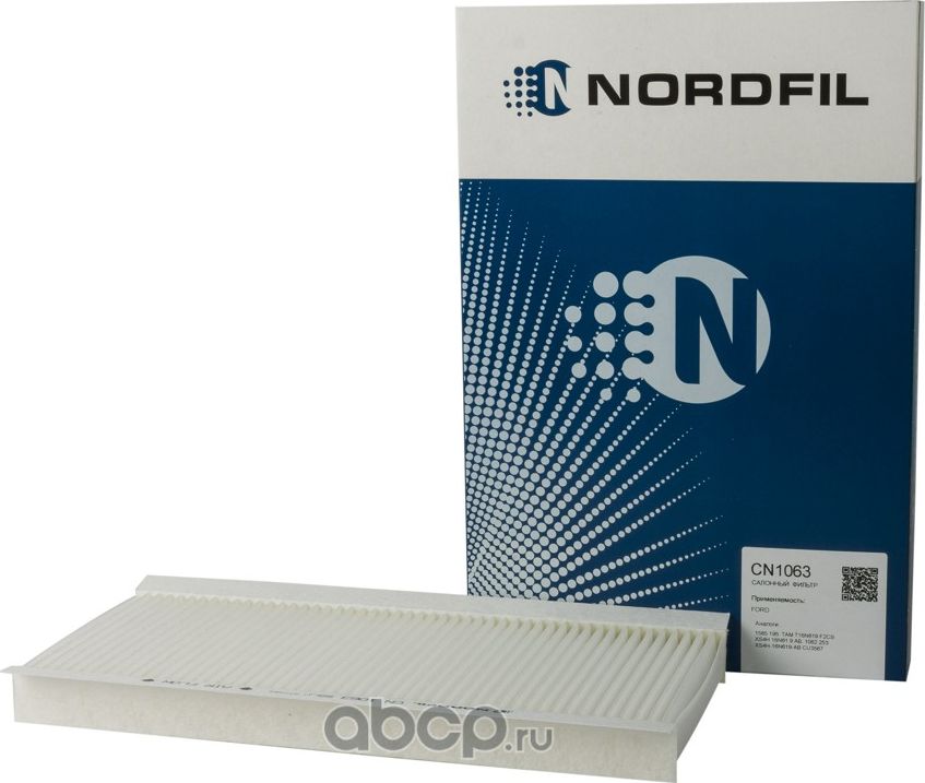 Фильтр салона угольный Ford Focus I  Tourneo Connect  Transit Connect (Nordfil). Артикул cn1063k
