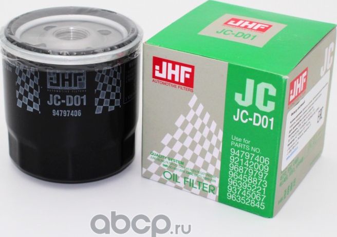 JHF фильтр масл. JC-D01 JHF. Артикул JCD01