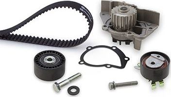 Помпа (водяной насос) с комплектом ремня ГРМ Gates PowerGrip® для Citroen ZX 1996-1998. Артикул KP35468XS