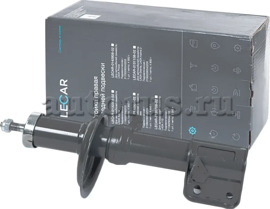 СТОЙКА 2108-09,15 ПРАВ МАСЛ (LECAR). Артикул LECAR011050802