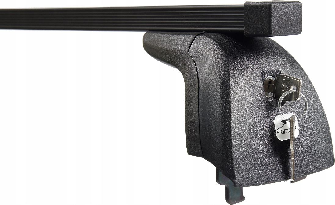 Багажник на крышу Amos Beta на штатные места для Opel Adam хэтчбек 3-дв. 2013-2019 (Прямоугольные дуги). Артикул beta-b-102-o1.2